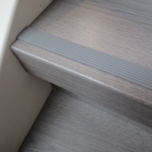 self adhesive strip on stairs photo