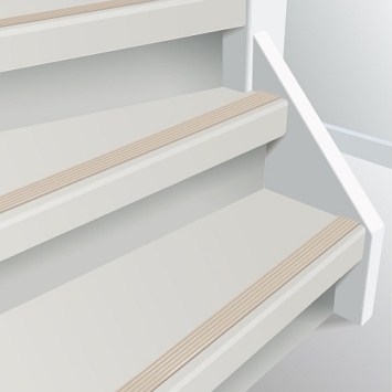 Antislip op rol - 15m crème