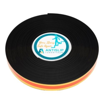 Antislip trap strip rol 15 meter zwart